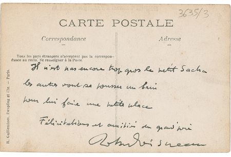 Lot #567 Robert Doisneau Handwritten Letter Signed - Image 2