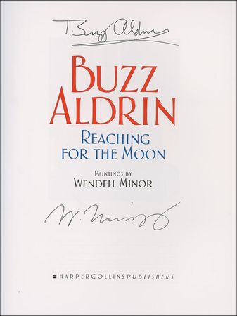 Lot #440 Buzz Aldrin Books - Image 1