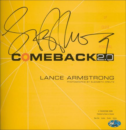Lot #1201 Lance Armstrong Book - Image 1