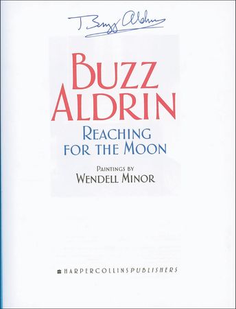 Lot #427 Buzz Aldrin Book - Image 1