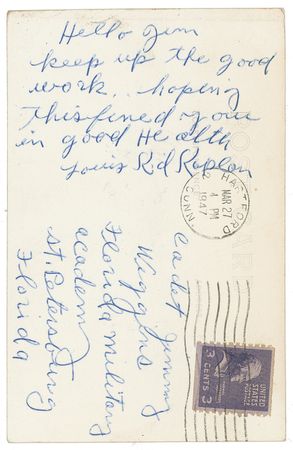 Lot #1491 Louis 'Kid' Kaplan Signed Photograph - Image 2