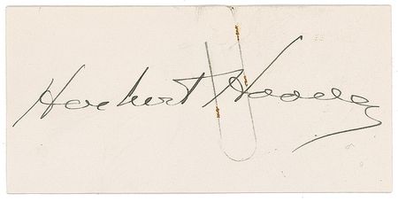 Lot #77 Herbert and Lou Henry Hoover - Image 1