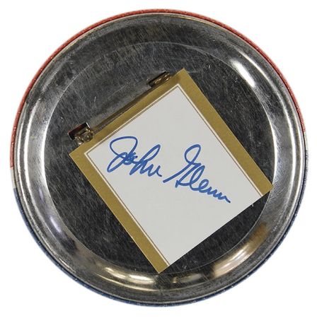 Lot #468 John Glenn Signature - Image 1