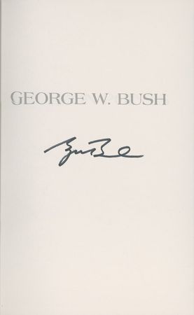 Lot #19 George W. Bush Book