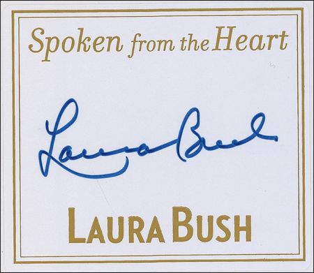 Lot #28 George W. and Laura Bush Bookplates
