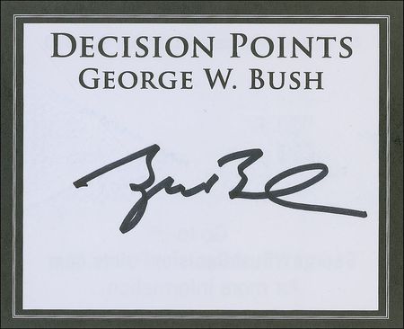 Lot #28 George W. and Laura Bush Bookplates - Image 2