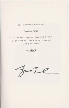 Lot #20 George W. Bush Book
