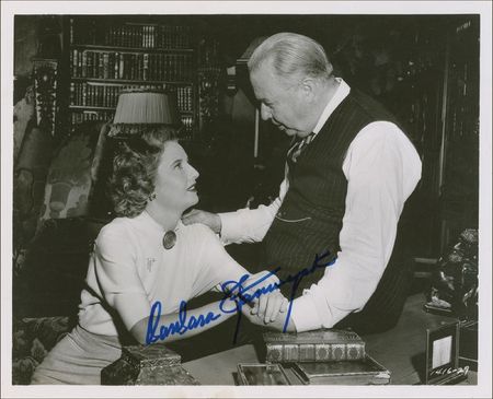 Lot #1155 Barbara Stanwyck Signed Document - Image 1