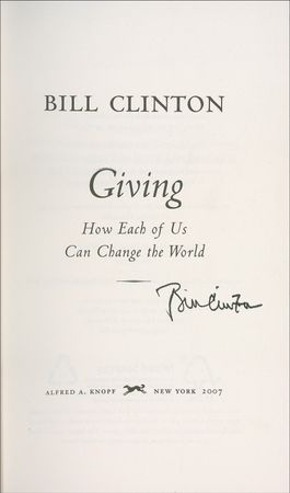 Lot #33 Bill Clinton Book - Image 1