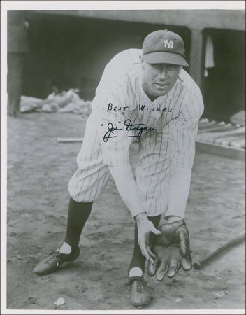 Lot #1252 Joe Dugan and Bob Meusel Signed Photographs - Image 1