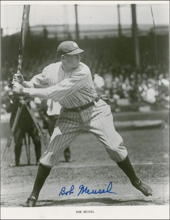 Lot #1252 Joe Dugan and Bob Meusel Signed Photographs - Image 2