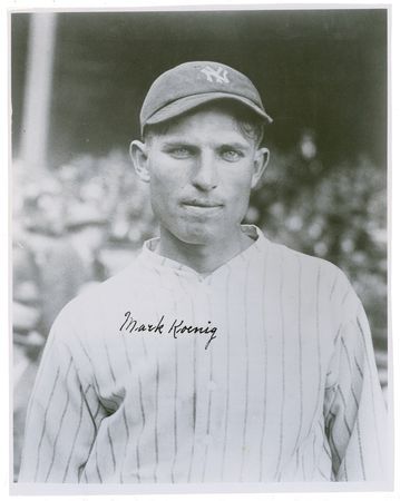 Lot #1305 Mark Koenig and Waite Hoyt Signed Photographs - Image 1