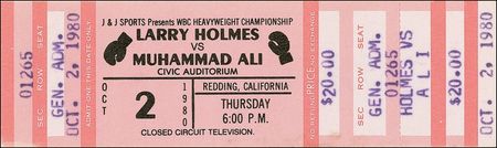 Lot #1196 Muhammad Ali Ticket - Image 2