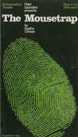 Lot #527 Agatha Christie Program - Image 2