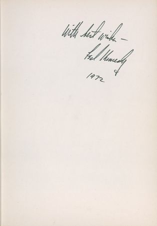 Lot #273 Ted Kennedy Book - Image 1