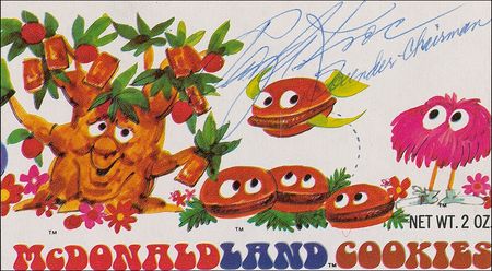 Lot #278 Ray Kroc: 