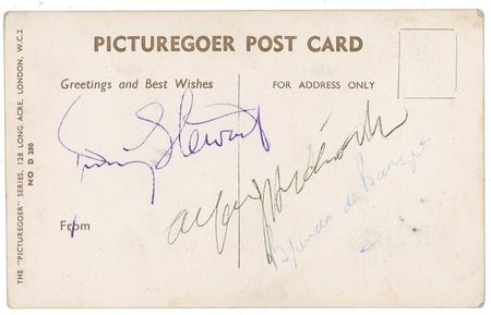 Lot #1040 Alfred Hitchcock Signature - Image 1