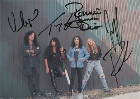 Lot #788 Ronnie James Dio Christmas Card - Image 1