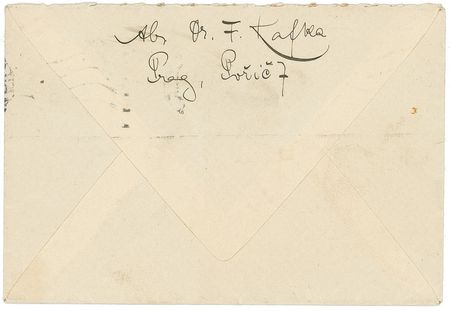 Lot #578 Franz Kafka: A year after turning a man into an insect in Metamorphosis, Kafka writes his on-again, off-again financee - Image 2