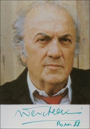 Lot #1049 Italian Directors Signed Photographs - Image 1