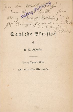 Lot #505 Hans Christian Andersen Book - Image 1