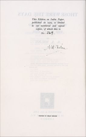 Lot #597 A. A. Milne Book - Image 1
