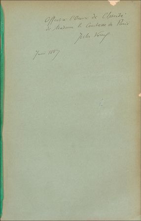 Lot #645 Jules Verne: Extraordinarily vivid copy of Verne's Keraban the Inflexible - Image 1