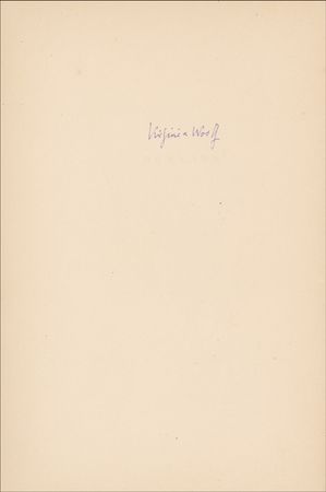 Lot #654 Virginia Woolf: Woolf signs a rare limited edition of a book based in part on her lover - Image 1