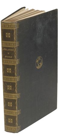 Lot #654 Virginia Woolf: Woolf signs a rare limited edition of a book based in part on her lover - Image 4