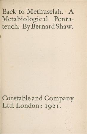 Lot #627 George Bernard Shaw Book - Image 2