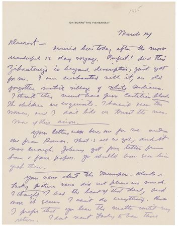 Lot #556 Zane Grey: Grey's honest assessment of a Mexican village: 