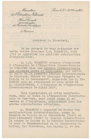 Lot #306 Jean B. Perrin - Image 1