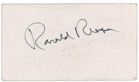 Lot #117 Ronald Reagan: 
