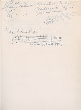Lot #949 Chardas Guest Book: Brando thanks a restauranteur for “a very pleasant experience,” the Reagans acknowledge their “generous welcome,” and Gifford nods to their “discretion” - Image 3