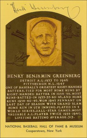 Lot #1270 Hank Greenberg - Image 2
