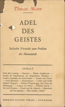 Lot #594 Thomas Mann Book - Image 2