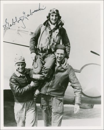 Lot #377 Gabby Gabreski Signed Photographs - Image 2