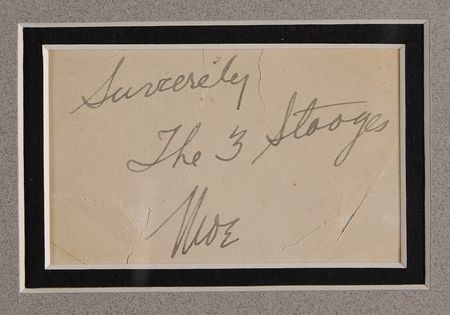 Lot #1166 Three Stooges: The greatest Stooge trio?Moe, Larry, and Curly - Image 2