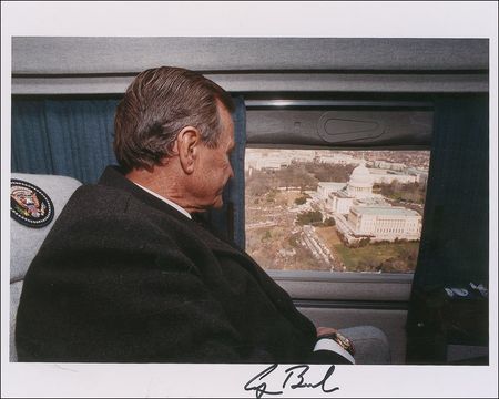 Lot #12 George Bush Signed Photographs - Image 2