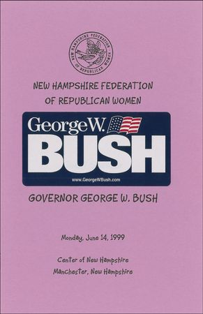Lot #21 George W. Bush Program - Image 2