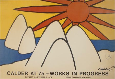 Lot #521 Alexander Calder Poster - Image 2