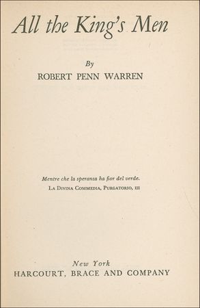 Lot #648 Robert Penn Warren Book - Image 2