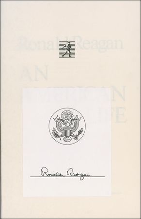 Lot #121 Ronald Reagan Book - Image 1