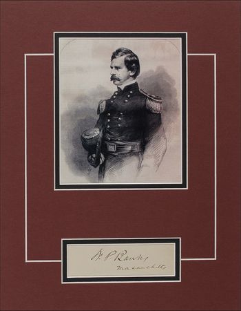 Lot #355 Nathaniel P. Banks and John A. Logan Signatures - Image 1