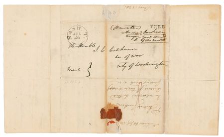 Lot #81 Andrew Jackson: Jackson argues the Constitutionality of government to invoke unjust laws - Image 3