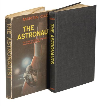 Lot #478 Mercury 7: The Mercury Seven beautifully, and formally, sign a first edition of their story - Image 3