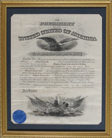 Lot #149 William H. Taft Signed Document - Image 1