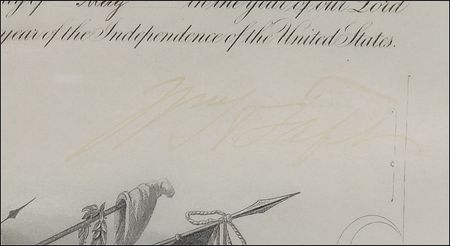 Lot #149 William H. Taft Signed Document - Image 2