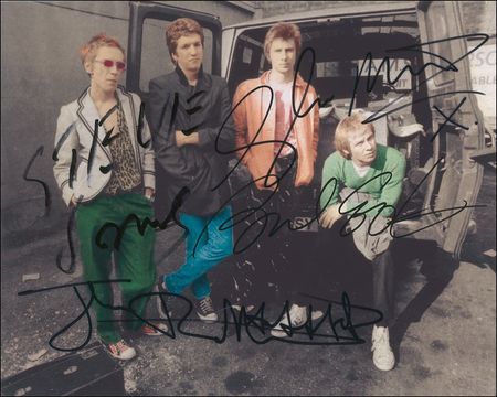 Lot #866 Sex Pistols Signed Photographs - Image 2