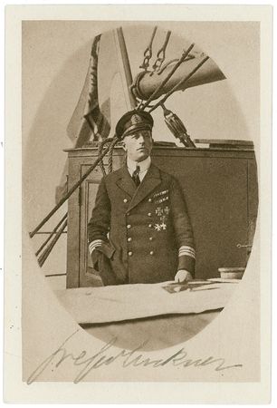 Lot #395 Felix von Luckner Signed Photographs - Image 2